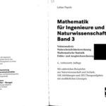 خرید و دانلود نسخه کامل کتاب Mathematik für Ingenieure und Naturwissenschaftler Bd. 3. Vektoranalysis, Wahrscheinlichkeitsrechnung, mathematische Statistik, Fehler- und Ausgleichsrechnung
