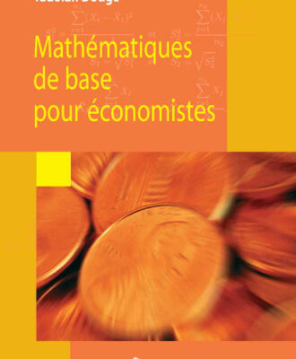 خرید و دانلود نسخه کامل کتاب Mathématiques de base pour économistes