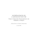 خرید و دانلود نسخه کامل کتاب Mathématiques de l’Assurance Non Vie, tome 1