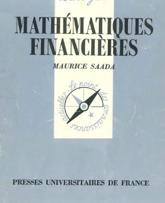 خرید و دانلود نسخه کامل کتاب Mathematiques financieres (Que sais-je? N°2192)