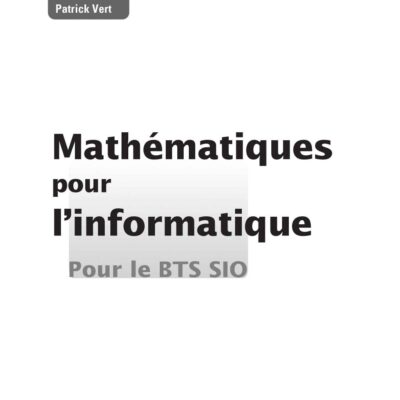 خرید و دانلود نسخه کامل کتاب Mathématiques pour l’informatique