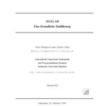 خرید و دانلود نسخه کامل کتاب MATLAB Eine freundliche Einfuehrung