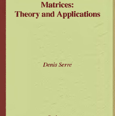 خرید و دانلود نسخه کامل کتاب Matrices: theory and applications