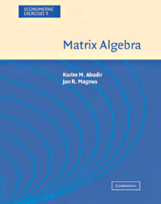 خرید و دانلود نسخه کامل کتاب Matrix Algebra (Econometric Exercises)