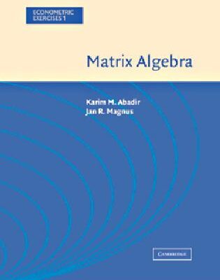 خرید و دانلود نسخه کامل کتاب Matrix Algebra