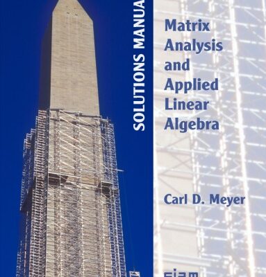 خرید و دانلود نسخه کامل کتاب Matrix Analysis and Applied Linear Algebra (solutions)
