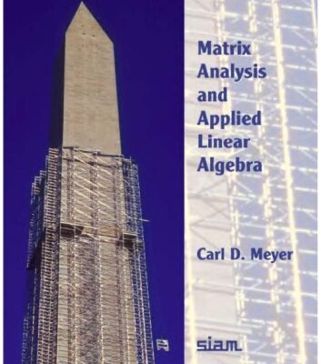 خرید و دانلود نسخه کامل کتاب Matrix analysis & applied linear algebra
