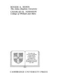 خرید و دانلود نسخه کامل کتاب Matrix analysis