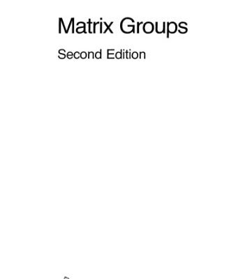 خرید و دانلود نسخه کامل کتاب Matrix groups