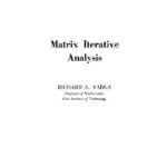خرید و دانلود نسخه کامل کتاب Matrix iterative analysis