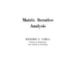 خرید و دانلود نسخه کامل کتاب Matrix Iterative Analysis