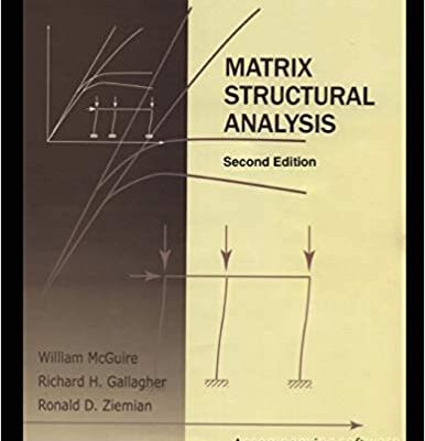 خرید و دانلود نسخه کامل کتاب Matrix Structural Analysis, Second Edition