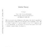 خرید و دانلود نسخه کامل کتاب Matrix Theory