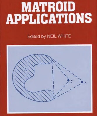 خرید و دانلود نسخه کامل کتاب Matroid applications