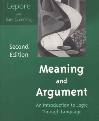خرید و دانلود نسخه کامل کتاب Meaning and Argument. An Introduction to Logic Through Language