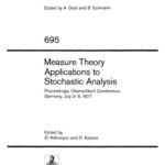 خرید و دانلود نسخه کامل کتاب Measure Theory Applications to Stochastic Analysis