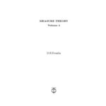 خرید و دانلود نسخه کامل کتاب Measure Theory: Topological Measure Spaces (Vol. 4)