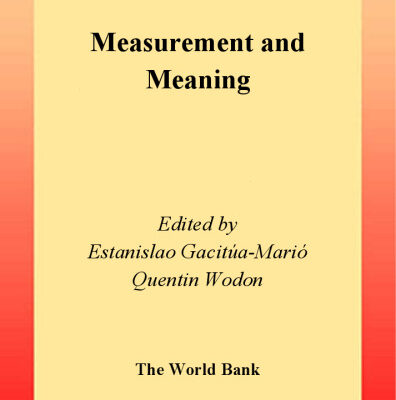 خرید و دانلود نسخه کامل کتاب Measurement and Meaning: Combining Quantitative and Qualitative Methods for the Analysis of Poverty and Social Exclusion in Latin America