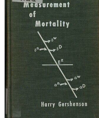 خرید و دانلود نسخه کامل کتاب Measurement of Mortality
