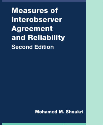 خرید و دانلود نسخه کامل کتاب Measures of Interobserver Agreement and Reliability