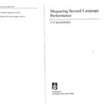 خرید و دانلود نسخه کامل کتاب Measuring Second Language Performance (Applied Linguistics and Language Study)