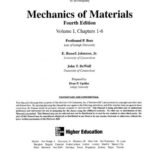 خرید و دانلود نسخه کامل کتاب Mechanics of Materials. Instructor’s and Solutions Manual