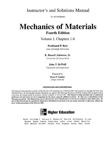 خرید و دانلود نسخه کامل کتاب Mechanics of Materials. Instructor’s and Solutions Manual_68b17c804398f.jpeg خرید و دانلود نسخه کامل کتاب Mechanics of Materials. Instructor’s and Solutions Manual