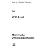 خرید و دانلود نسخه کامل کتاب Meromorphe Differentialgleichungen