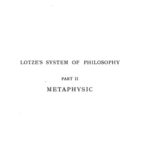 خرید و دانلود نسخه کامل کتاب Metaphysics: Ontology, Cosmology, and Psychology_volume 1