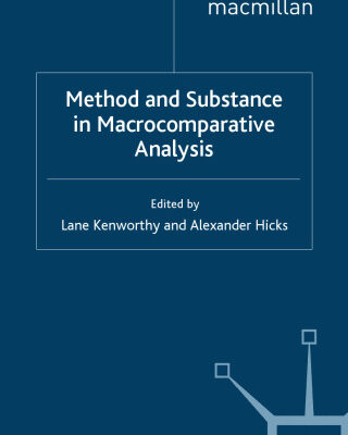 خرید و دانلود نسخه کامل کتاب Method and Substance in Macrocomparative Analysis