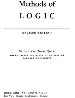 خرید و دانلود نسخه کامل کتاب Methods of logic