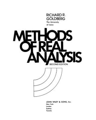 خرید و دانلود نسخه کامل کتاب Methods of real analysis
