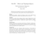 خرید و دانلود نسخه کامل کتاب Metric and Topological Spaces
