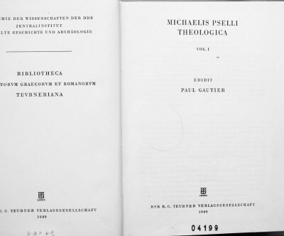خرید و دانلود نسخه کامل کتاب Michaelis Pselli Theologica, Vol. I