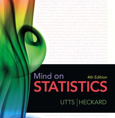 خرید و دانلود نسخه کامل کتاب Mind on Statistics