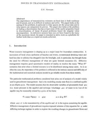 خرید و دانلود نسخه کامل کتاب Mini-conference on Inverse Problems in Partial Differential Equations, Canberra, August 23-25, 1990