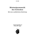 خرید و دانلود نسخه کامل کتاب Minimalgrammatik des Gotischen: Mit einer ausführlichen Einleitung