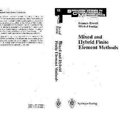 خرید و دانلود نسخه کامل کتاب Mixed and Hybrid Finite Element Methods