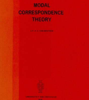 خرید و دانلود نسخه کامل کتاب Modal Correspondence Theory [PhD Thesis]