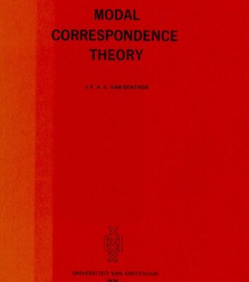 خرید و دانلود نسخه کامل کتاب Modal Correspondence Theory [PhD Thesis]