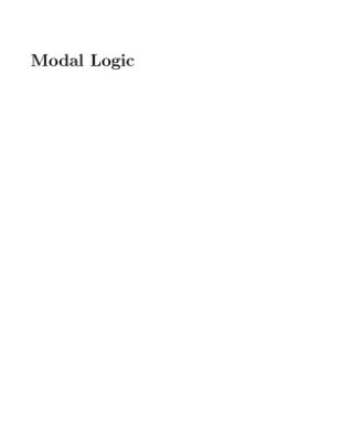 خرید و دانلود نسخه کامل کتاب Modal logic: An introduction to its syntax and semantics