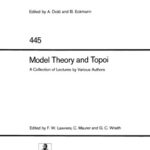 خرید و دانلود نسخه کامل کتاب Model Theory and Topoi: A Collection of Lectures by Various Authors