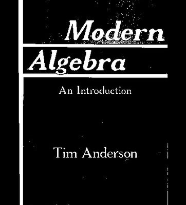 خرید و دانلود نسخه کامل کتاب Modern Algebra: An Introduction