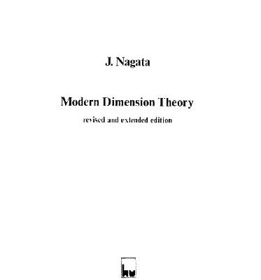خرید و دانلود نسخه کامل کتاب Modern Dimension Theory