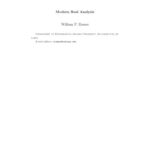 خرید و دانلود نسخه کامل کتاب Modern Real Analysis