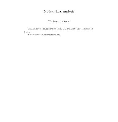 خرید و دانلود نسخه کامل کتاب Modern Real Analysis