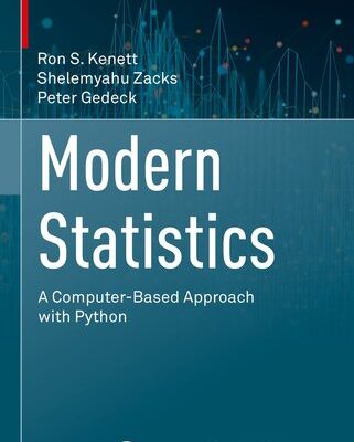 خرید و دانلود نسخه کامل کتاب Modern Statistics: A Computer-Based Approach with Python