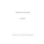 خرید و دانلود نسخه کامل کتاب Modular Forms of one variable