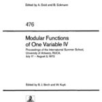 خرید و دانلود نسخه کامل کتاب Modular Functions of One Variable IV