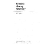 خرید و دانلود نسخه کامل کتاب Module theory: an approach to linear algebra